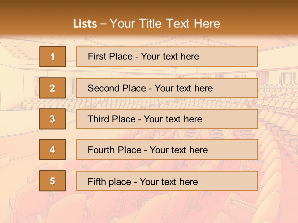 Motion Home Seat PowerPoint Template