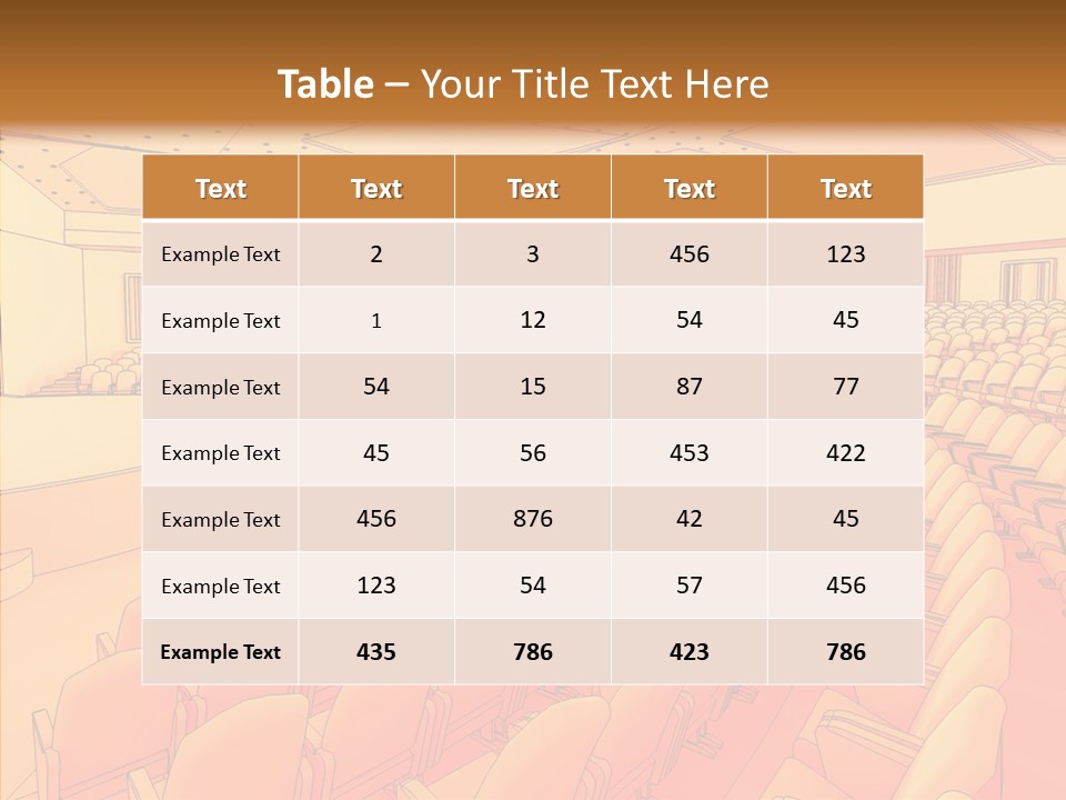 Motion Home Seat PowerPoint Template