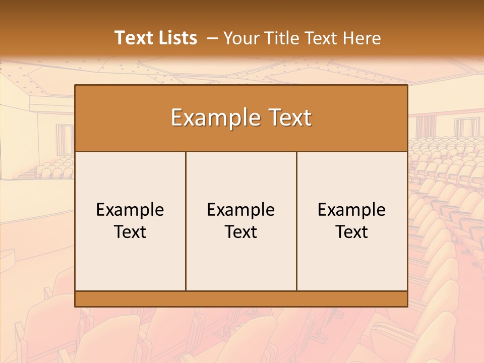 Motion Home Seat PowerPoint Template