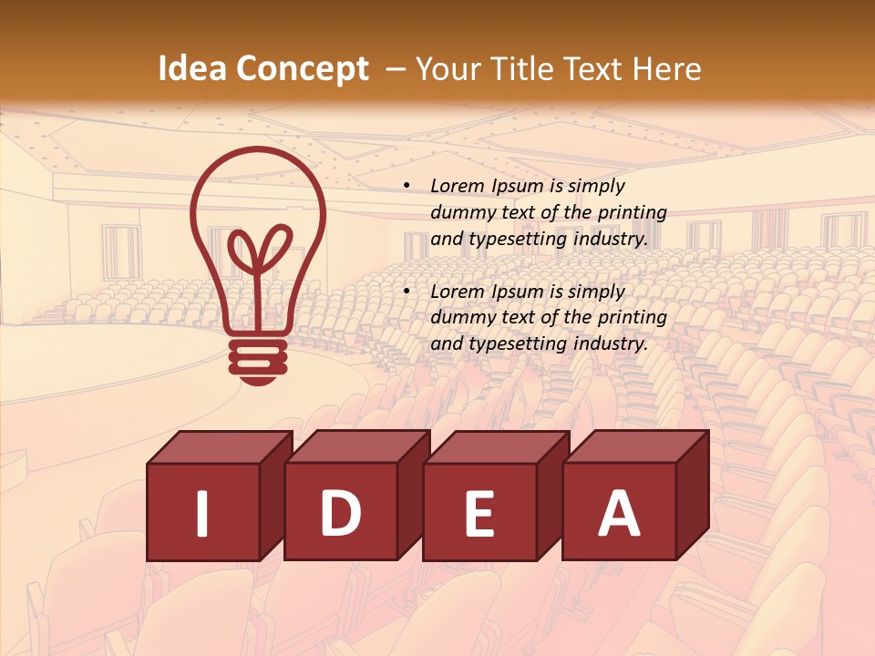 Motion Home Seat PowerPoint Template