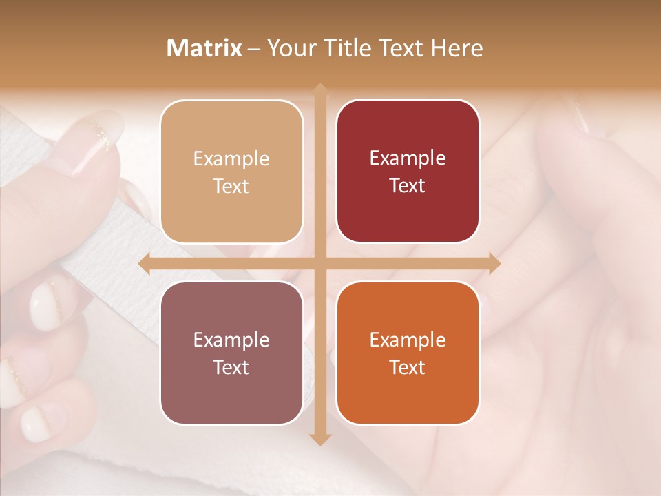 Fashion File Hand PowerPoint Template