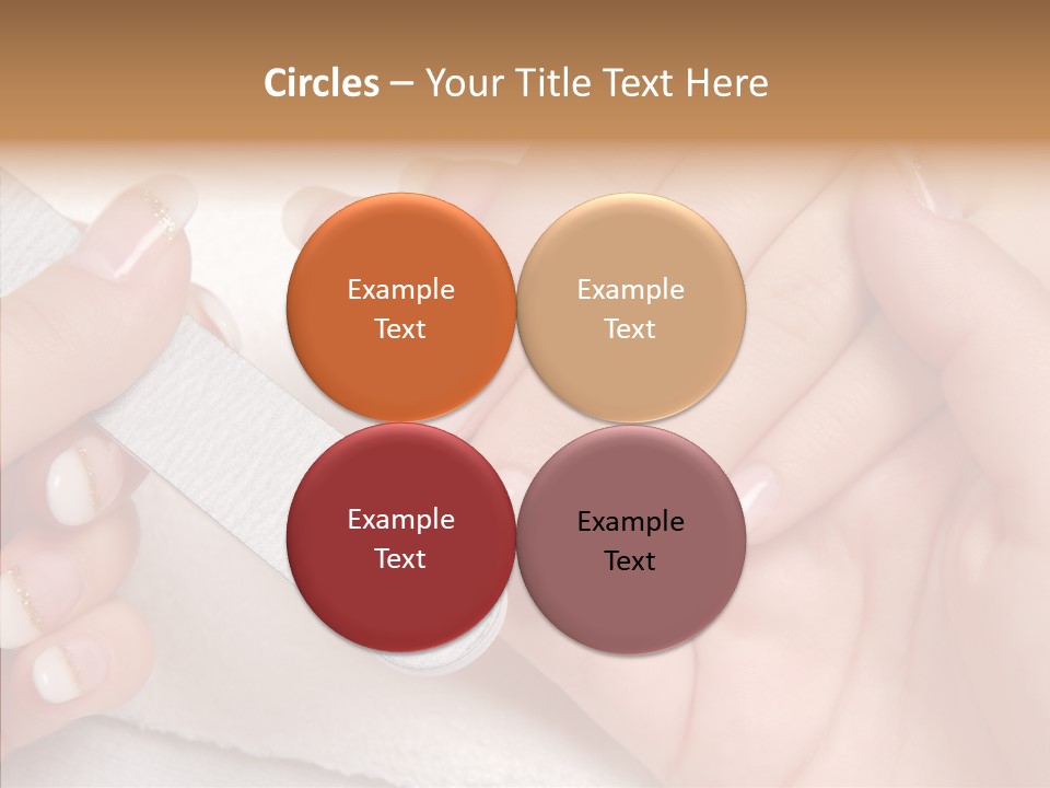 Fashion File Hand PowerPoint Template