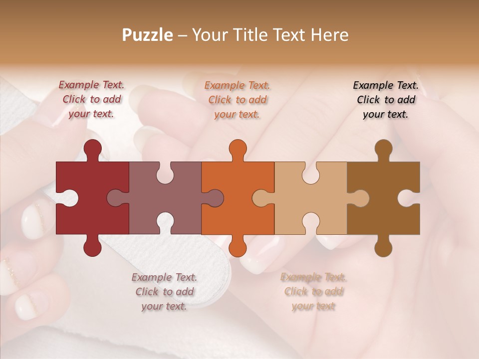 Fashion File Hand PowerPoint Template