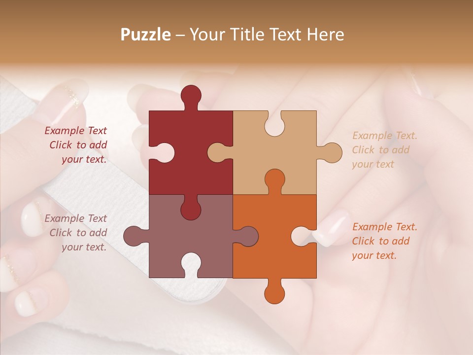 Fashion File Hand PowerPoint Template