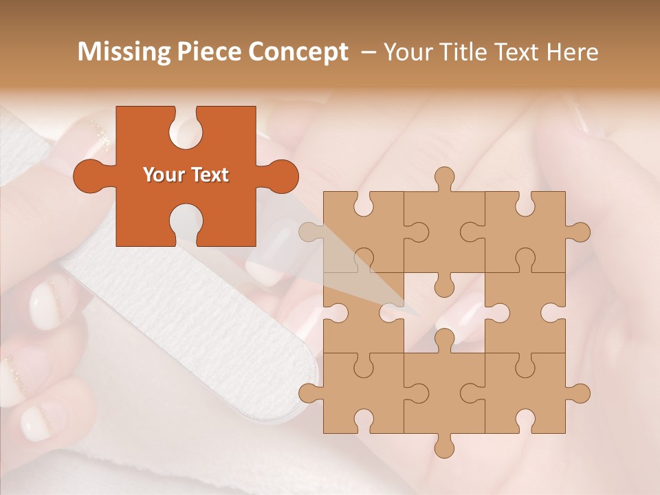 Fashion File Hand PowerPoint Template