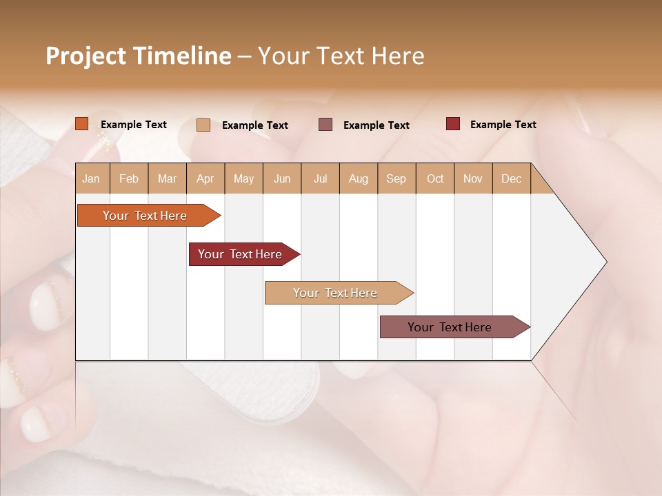 Fashion File Hand PowerPoint Template