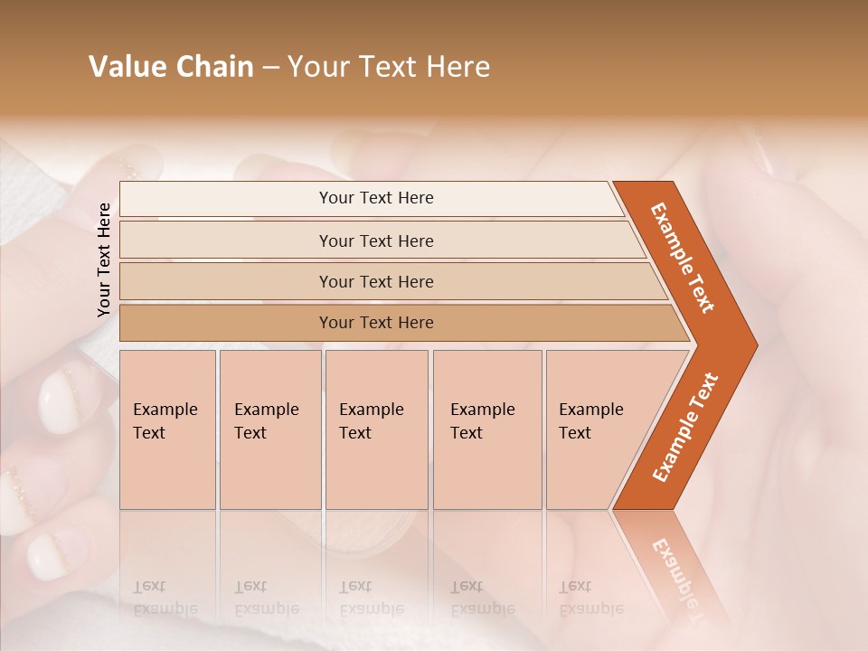 Fashion File Hand PowerPoint Template