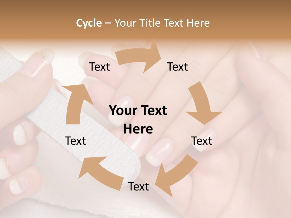 Fashion File Hand PowerPoint Template