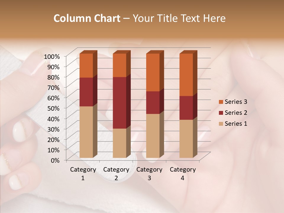 Fashion File Hand PowerPoint Template