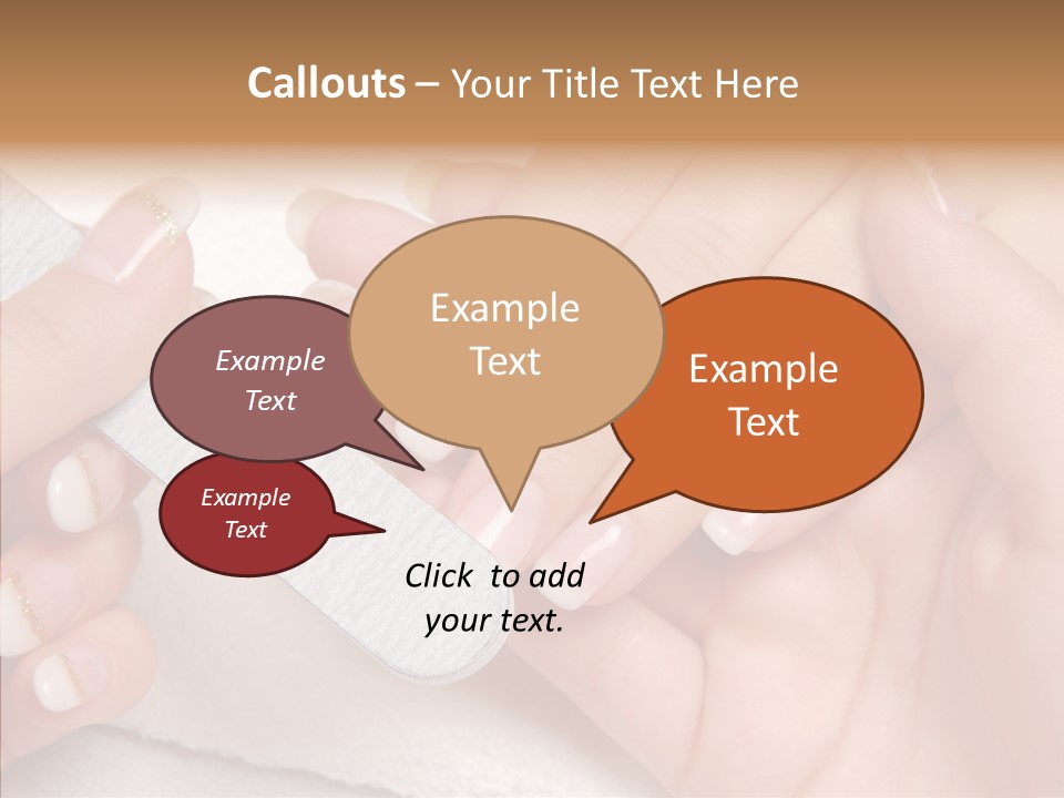 Fashion File Hand PowerPoint Template