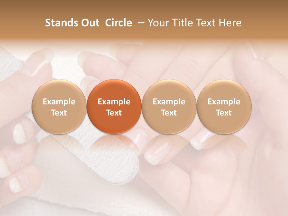 Fashion File Hand PowerPoint Template