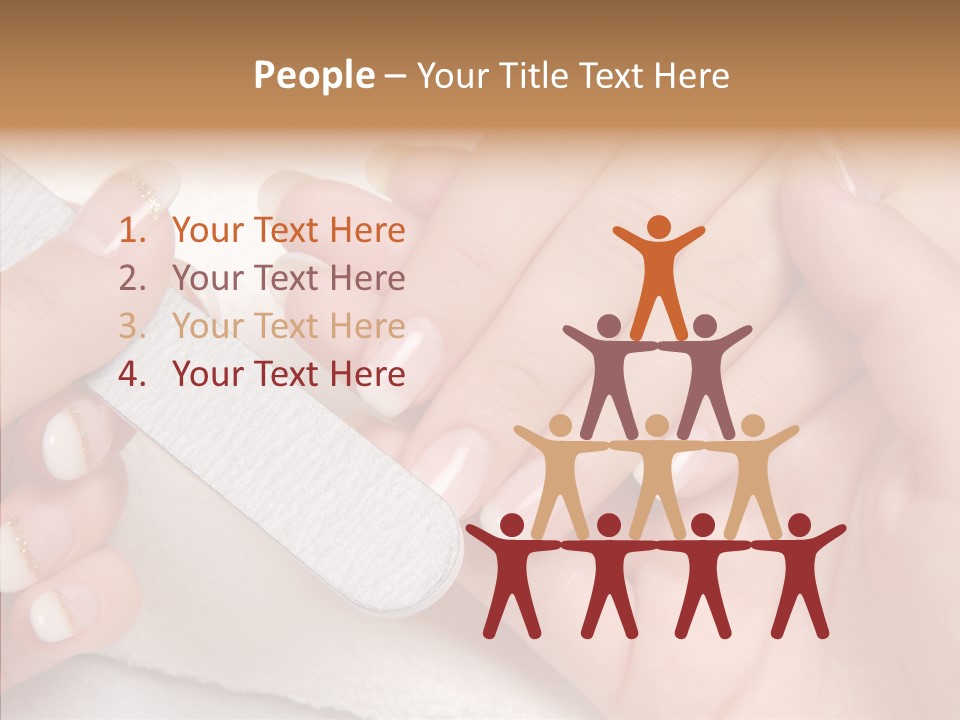 Fashion File Hand PowerPoint Template