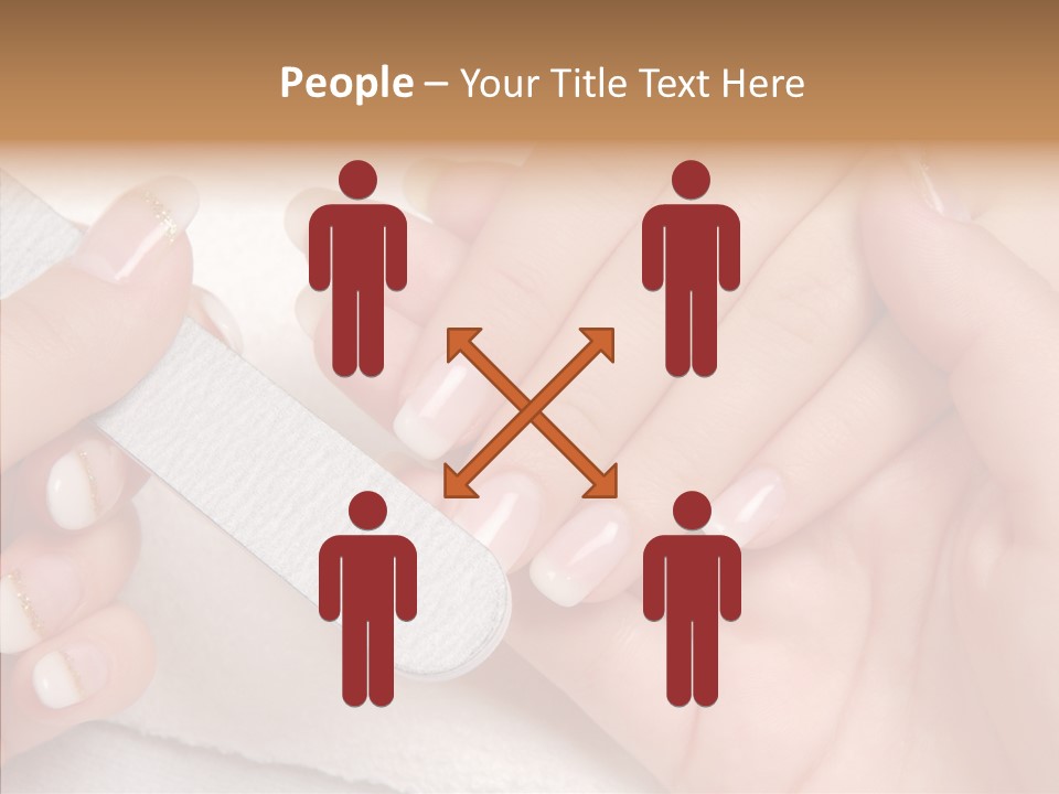 Fashion File Hand PowerPoint Template