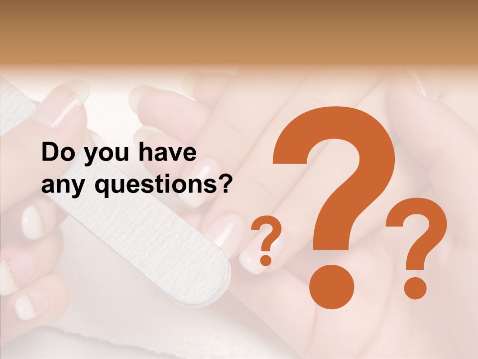 Fashion File Hand PowerPoint Template