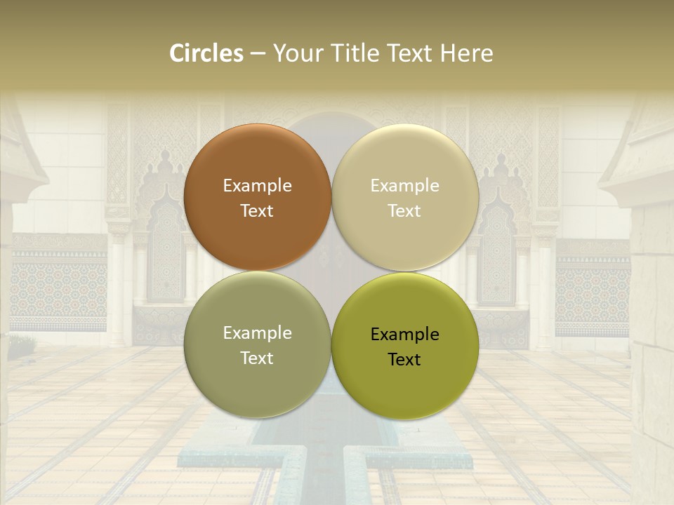 Corridor Garden Classic PowerPoint Template