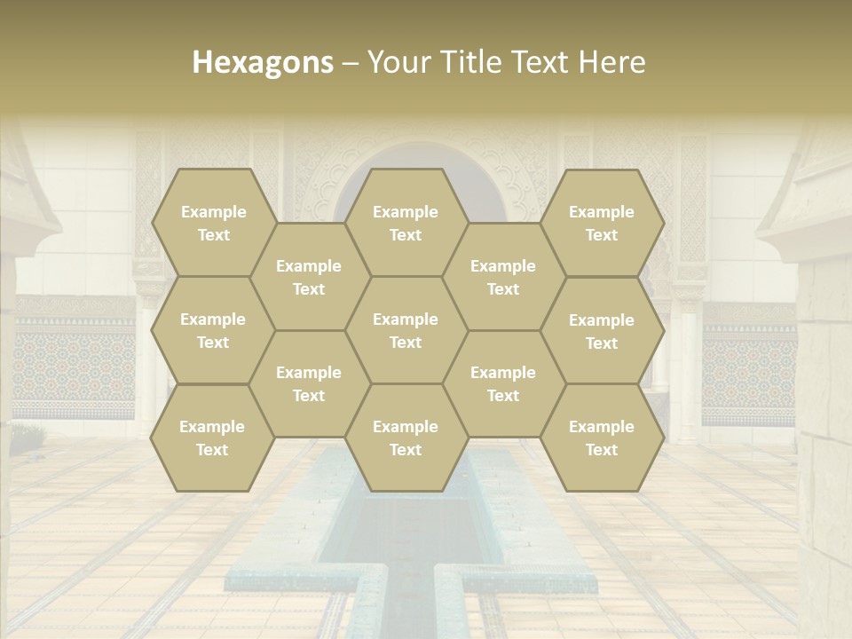 Corridor Garden Classic PowerPoint Template