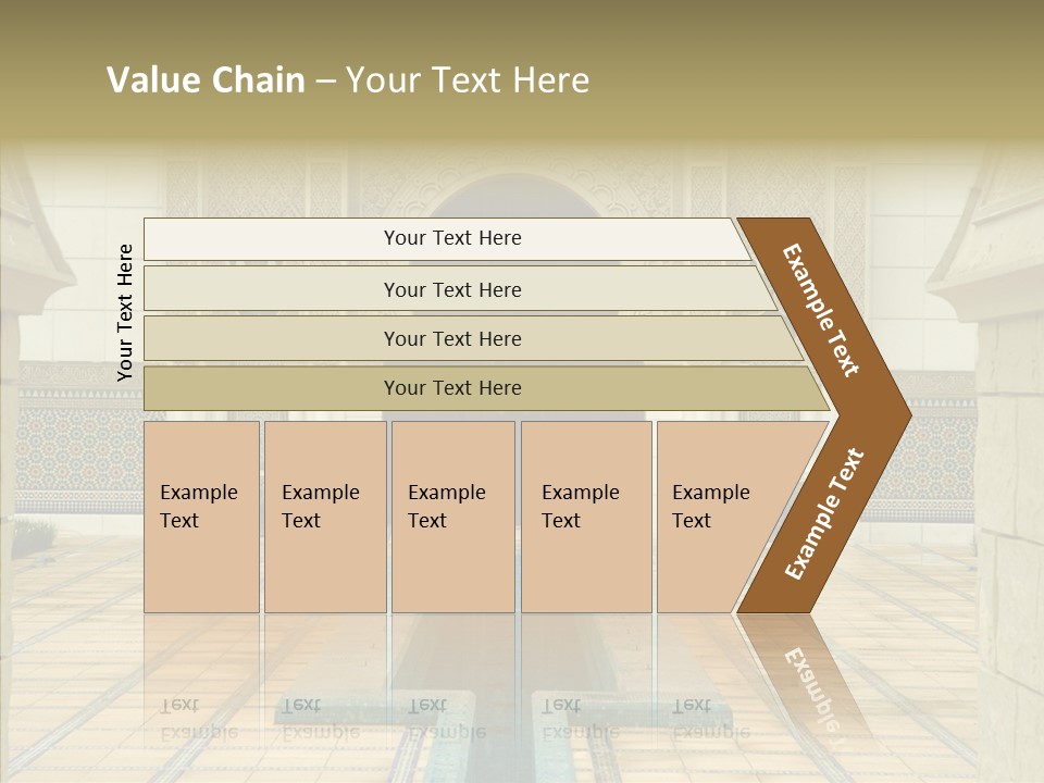 Corridor Garden Classic PowerPoint Template