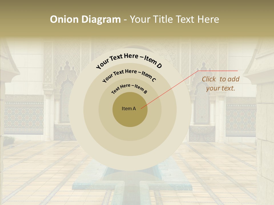 Corridor Garden Classic PowerPoint Template