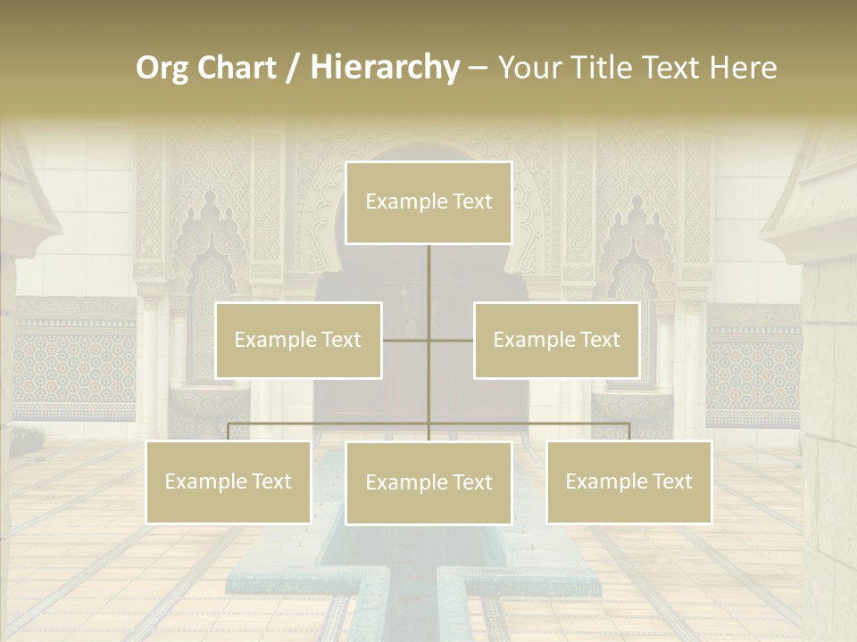 Corridor Garden Classic PowerPoint Template