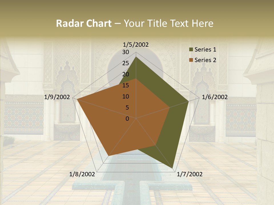 Corridor Garden Classic PowerPoint Template