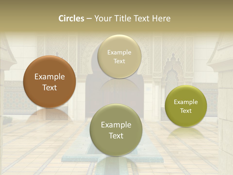 Corridor Garden Classic PowerPoint Template