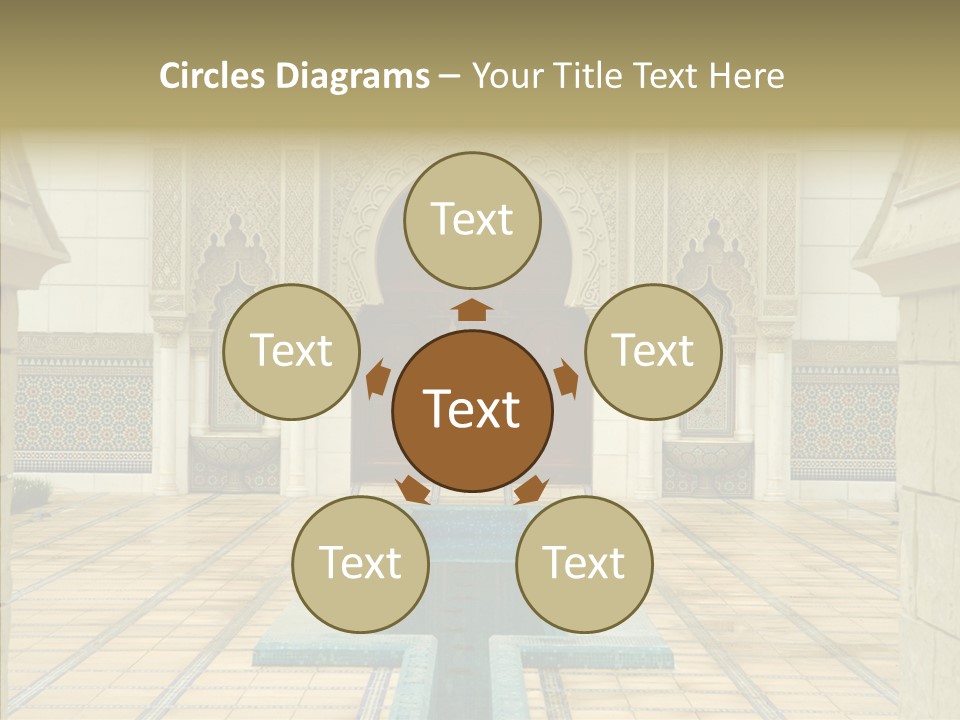 Corridor Garden Classic PowerPoint Template