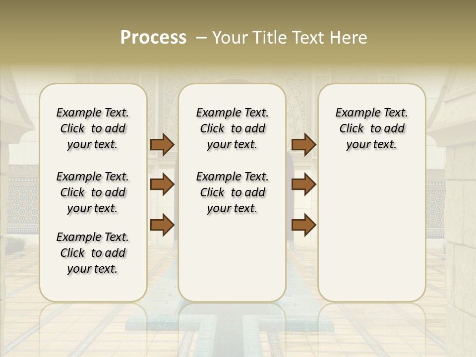 Corridor Garden Classic PowerPoint Template