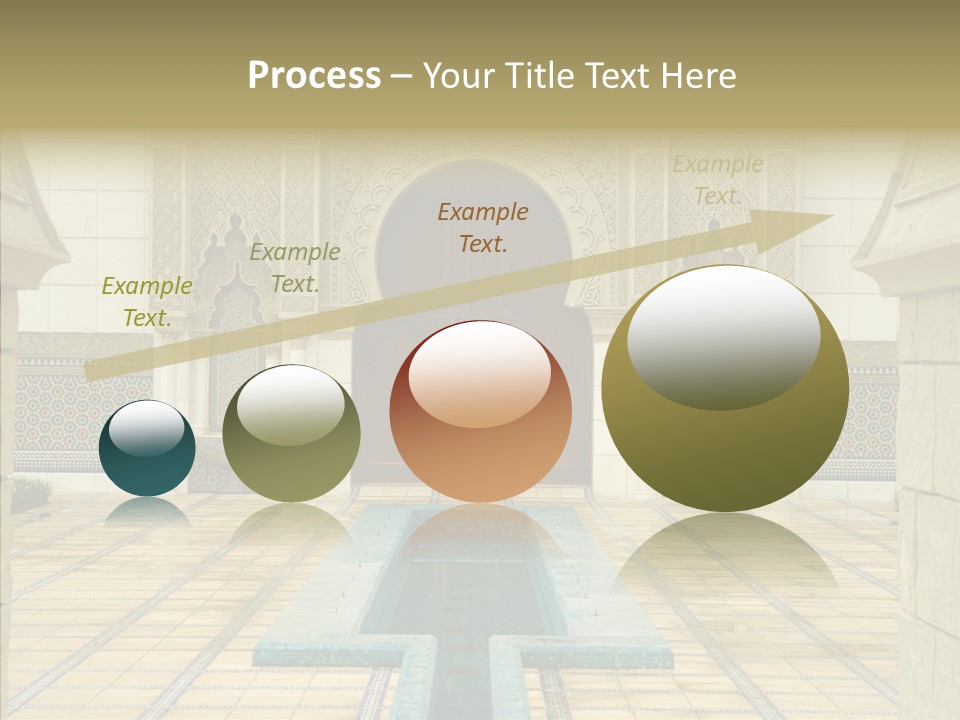 Corridor Garden Classic PowerPoint Template