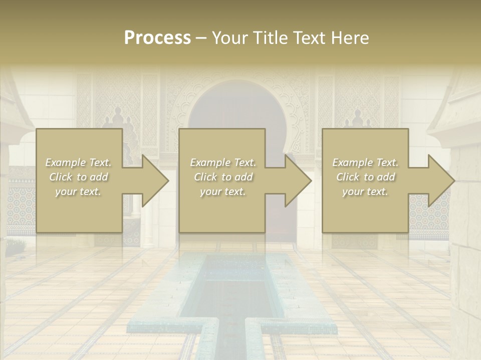 Corridor Garden Classic PowerPoint Template