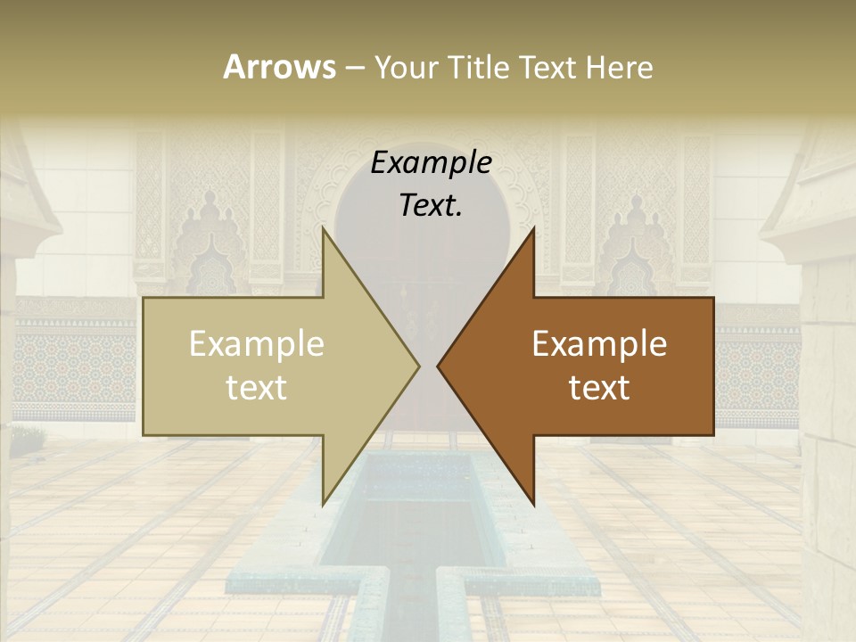 Corridor Garden Classic PowerPoint Template