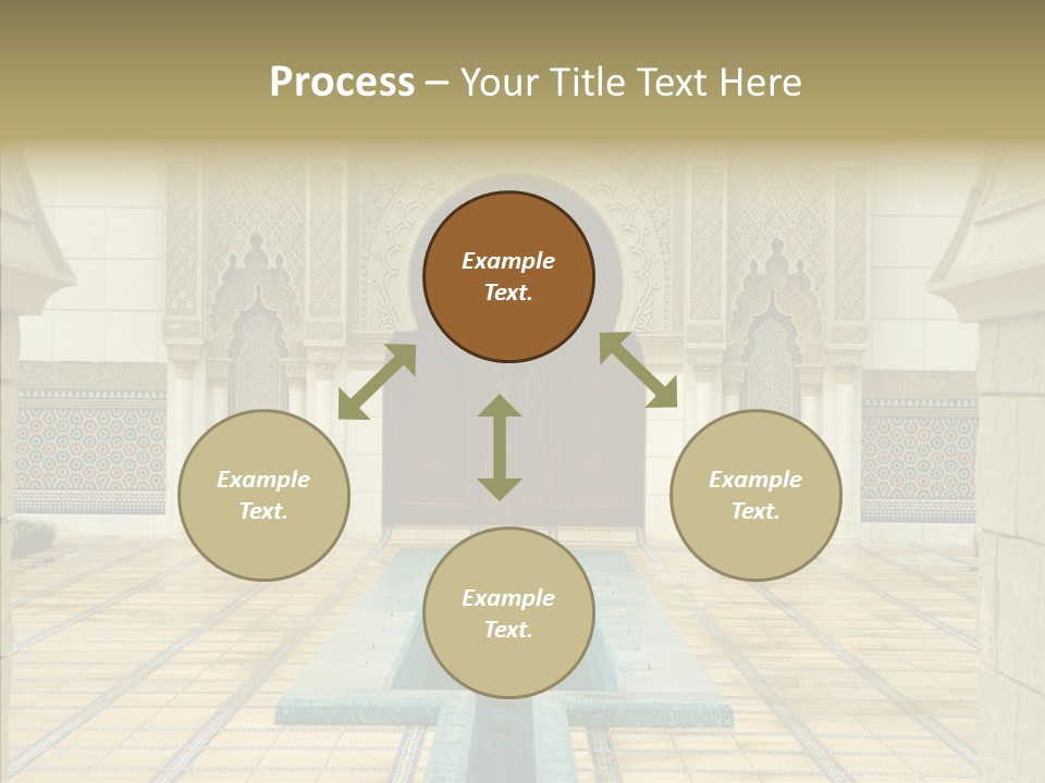Corridor Garden Classic PowerPoint Template
