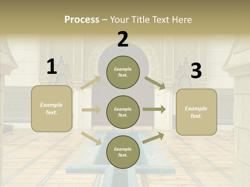 Corridor Garden Classic PowerPoint Template