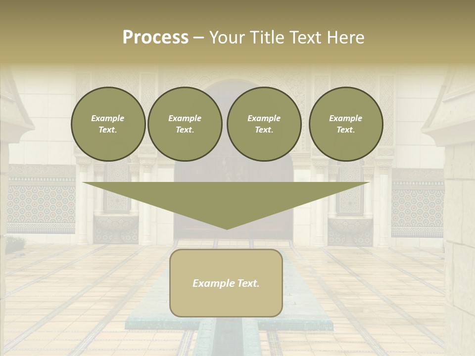 Corridor Garden Classic PowerPoint Template