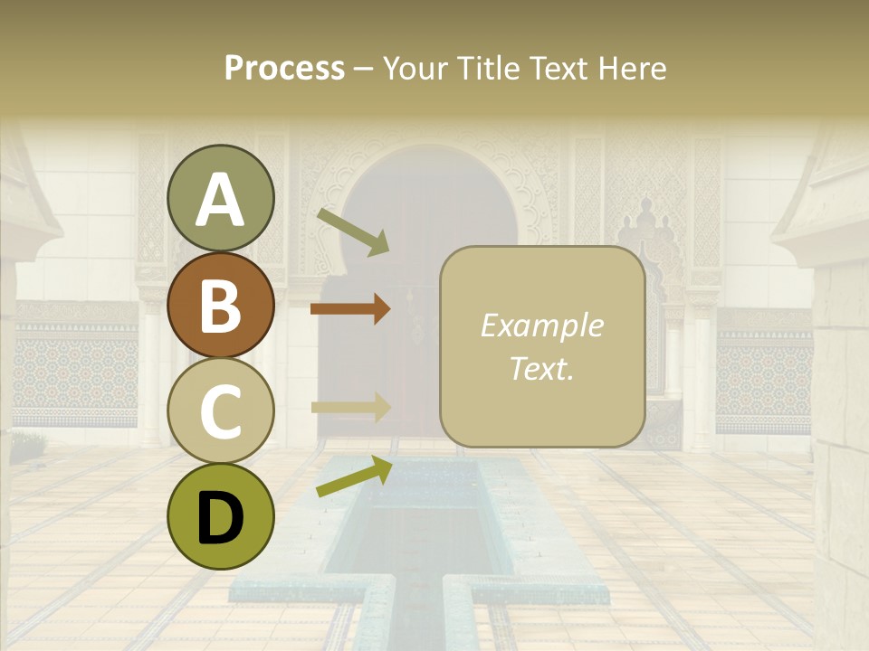 Corridor Garden Classic PowerPoint Template