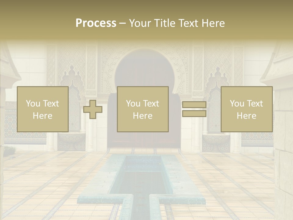Corridor Garden Classic PowerPoint Template