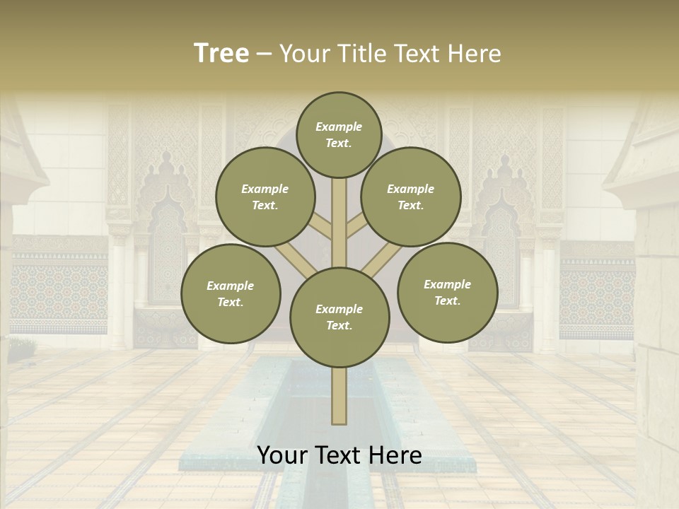 Corridor Garden Classic PowerPoint Template