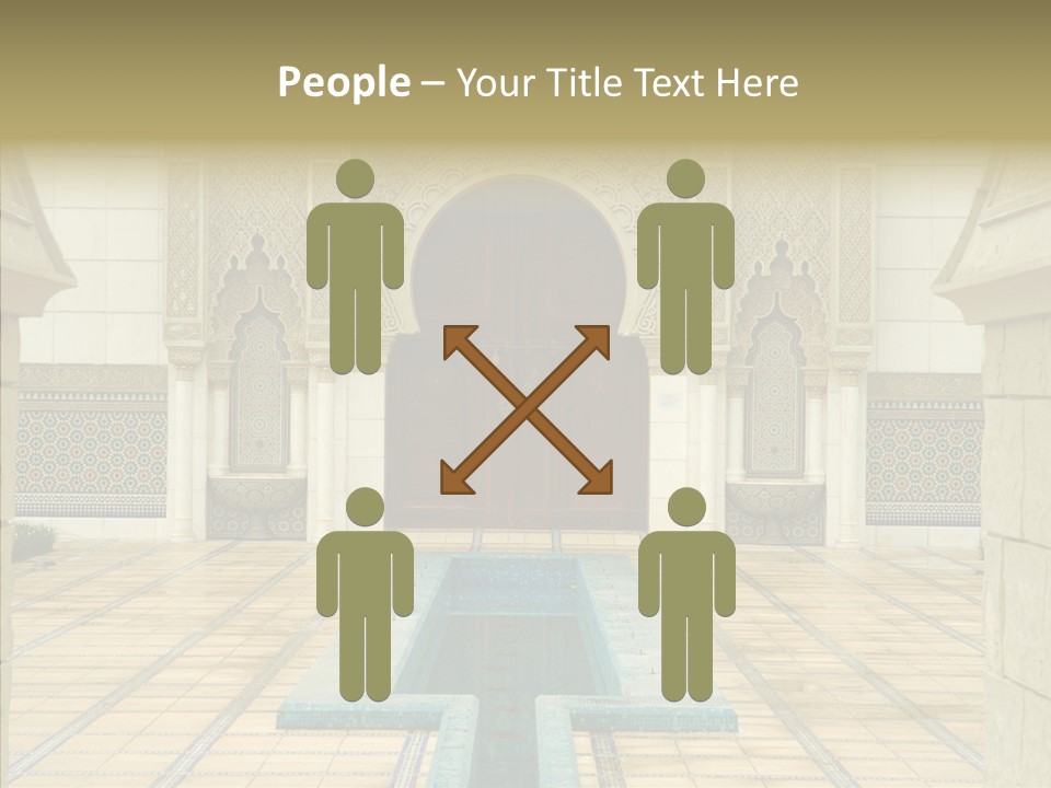 Corridor Garden Classic PowerPoint Template