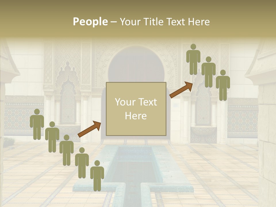 Corridor Garden Classic PowerPoint Template