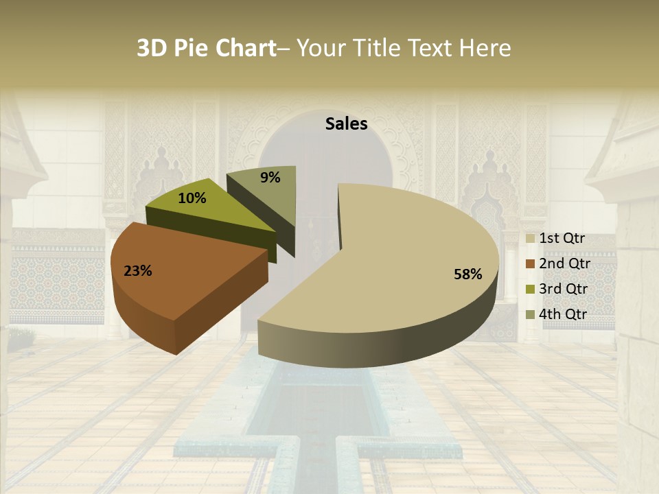 Corridor Garden Classic PowerPoint Template