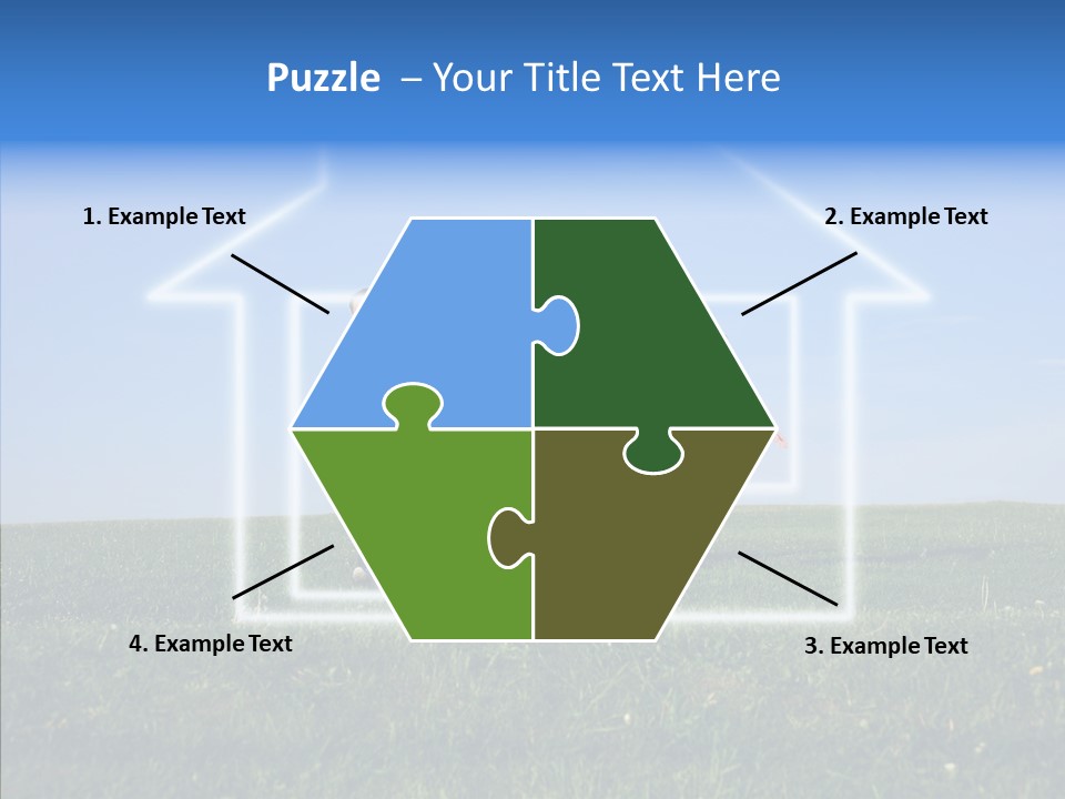 Outdoor Kid Mother PowerPoint Template