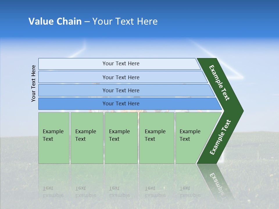 Outdoor Kid Mother PowerPoint Template