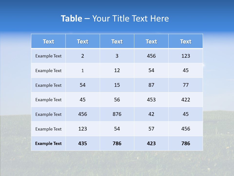 Outdoor Kid Mother PowerPoint Template