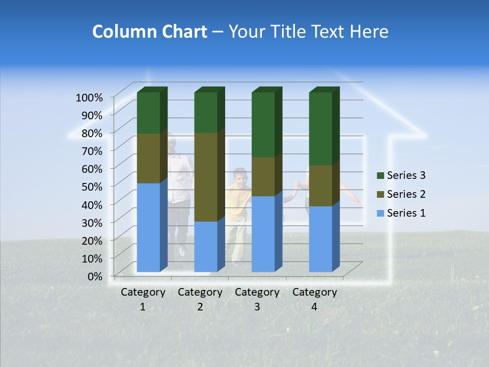 Outdoor Kid Mother PowerPoint Template