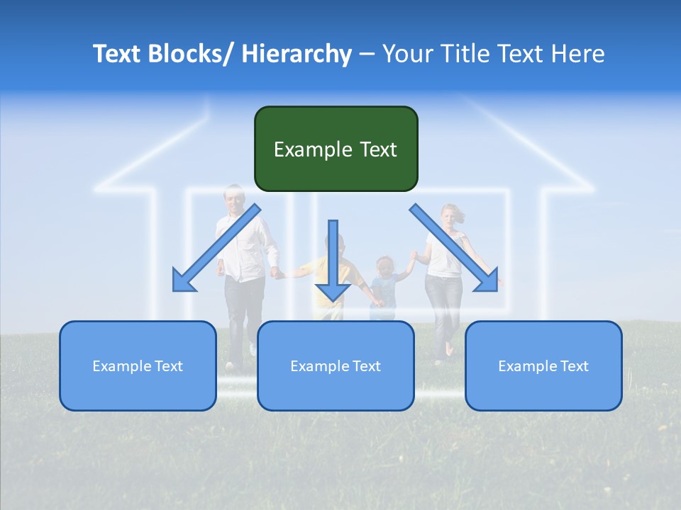 Outdoor Kid Mother PowerPoint Template