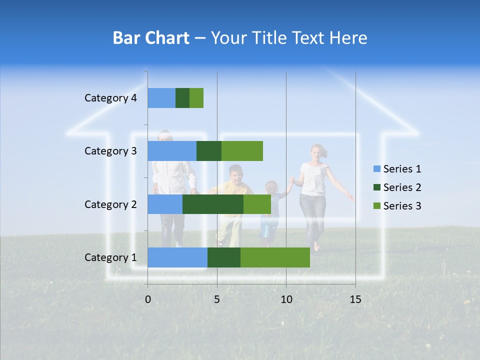 Outdoor Kid Mother PowerPoint Template
