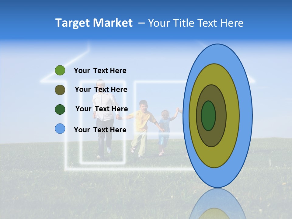 Outdoor Kid Mother PowerPoint Template