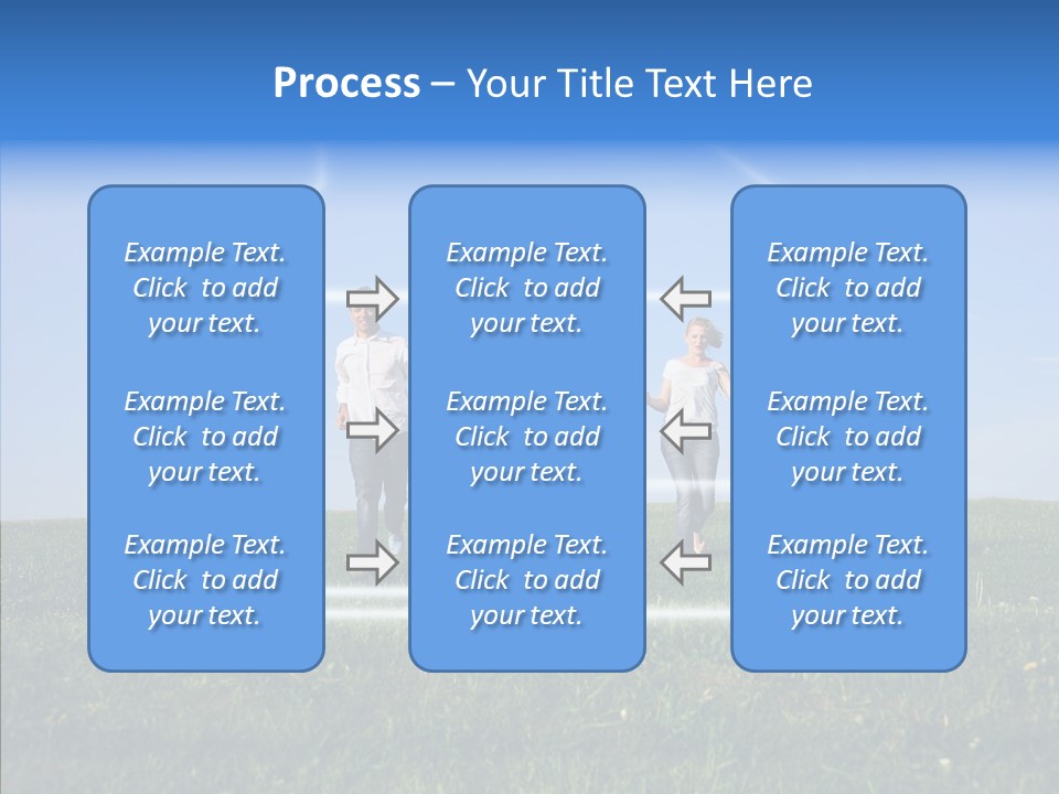 Outdoor Kid Mother PowerPoint Template
