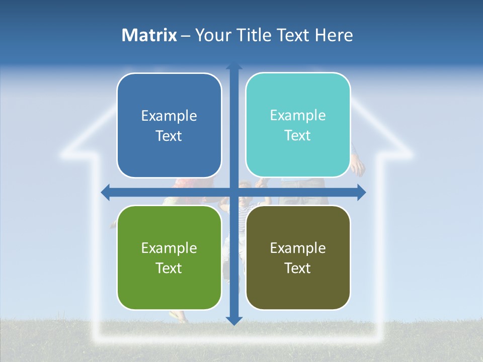 Male Woman Female PowerPoint Template