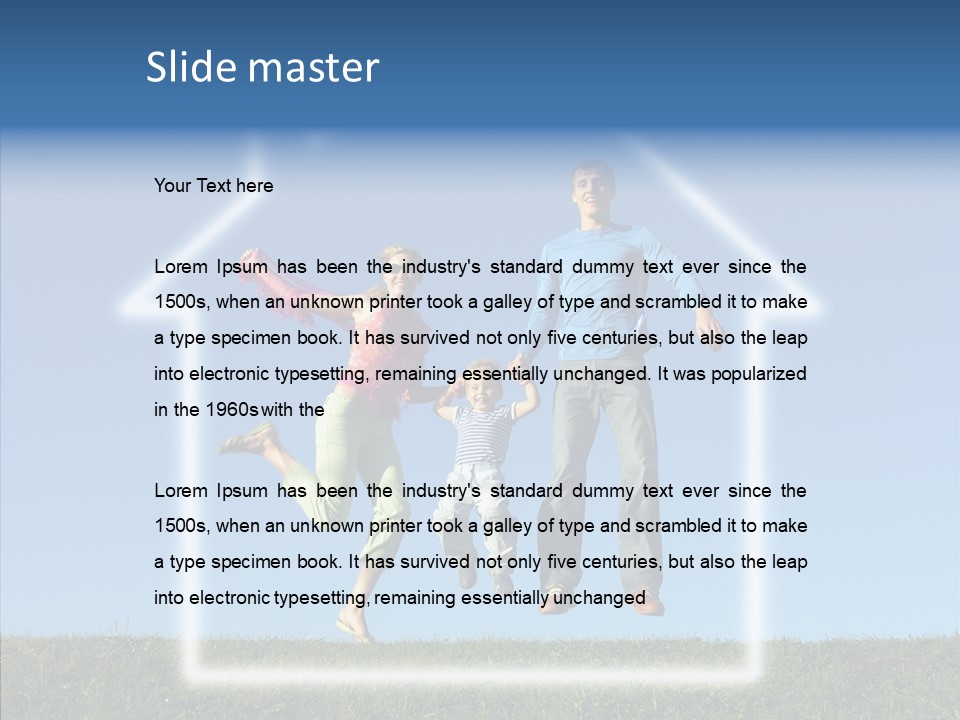 Male Woman Female PowerPoint Template