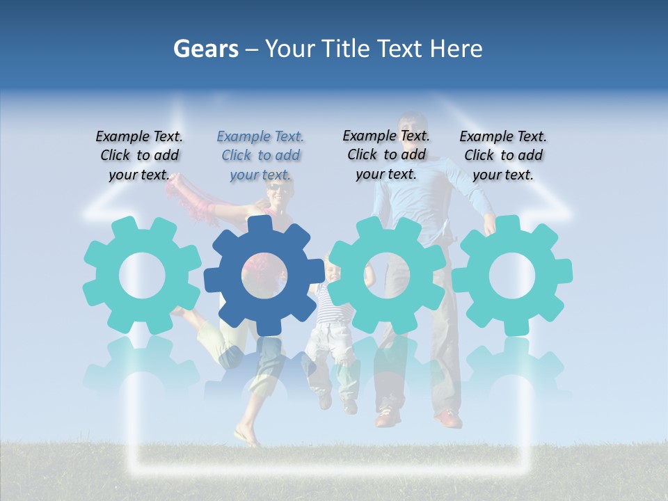 Male Woman Female PowerPoint Template